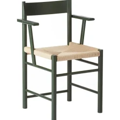 F Armchair, Oiled Oak / Neutral Paper Cord