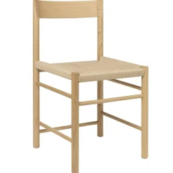 F Chair, Oiled Oak / Neutral Paper Cord