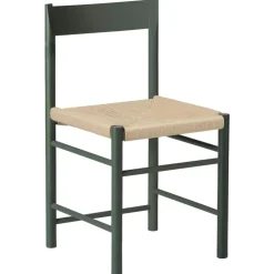 F Chair, Oiled Oak / Neutral Paper Cord