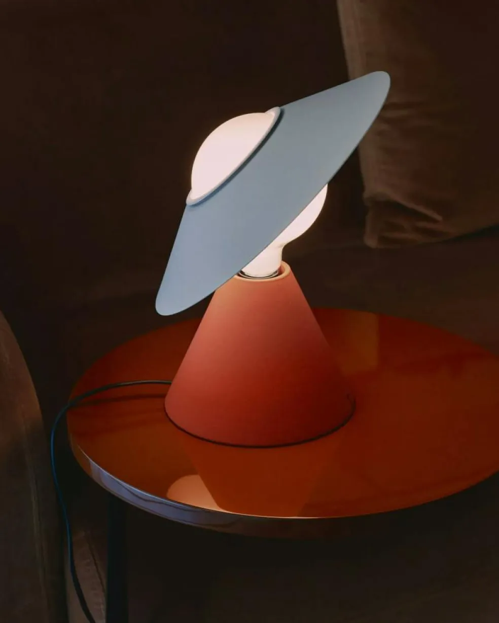 Fante Table Lamp, Brick