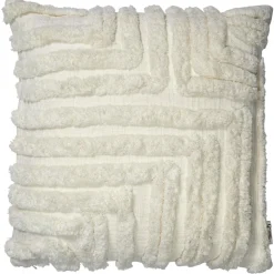 Field Cushion Cover 50x50 cm, White