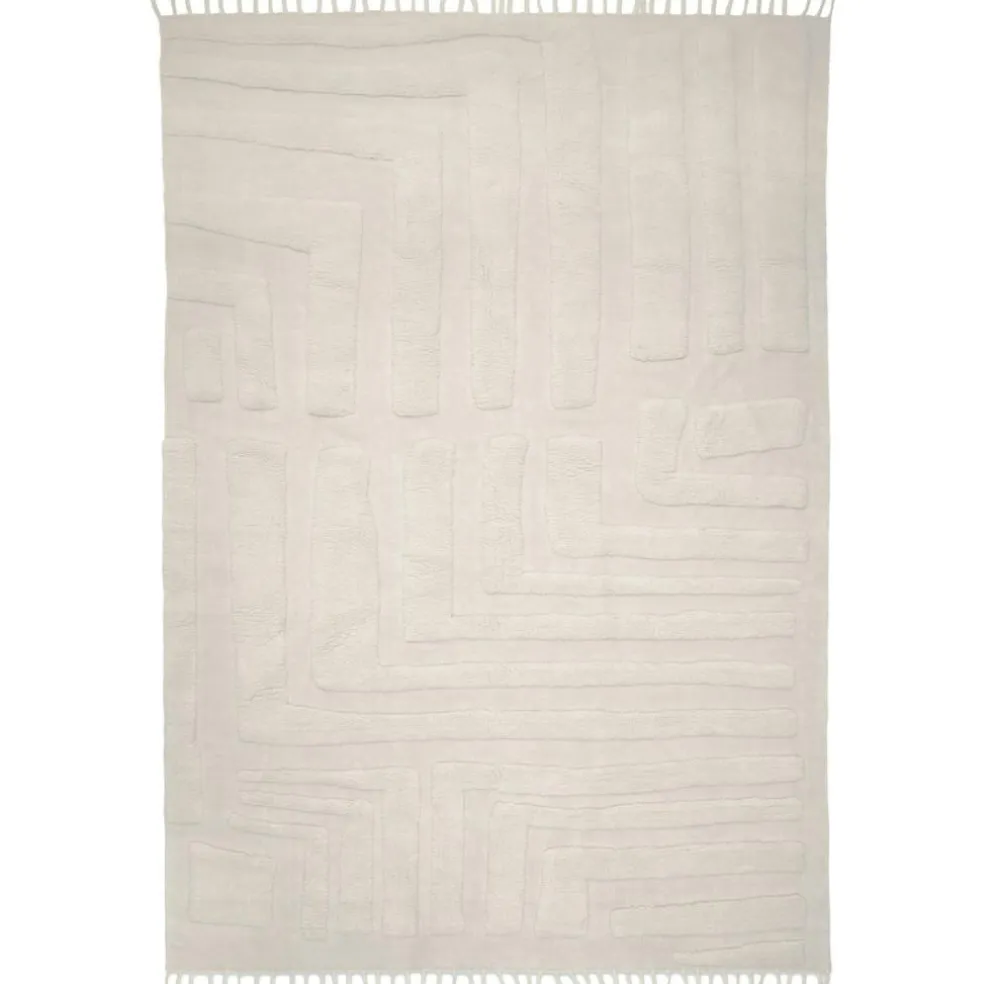 Field Rug 170x230 cm, Natural Beige