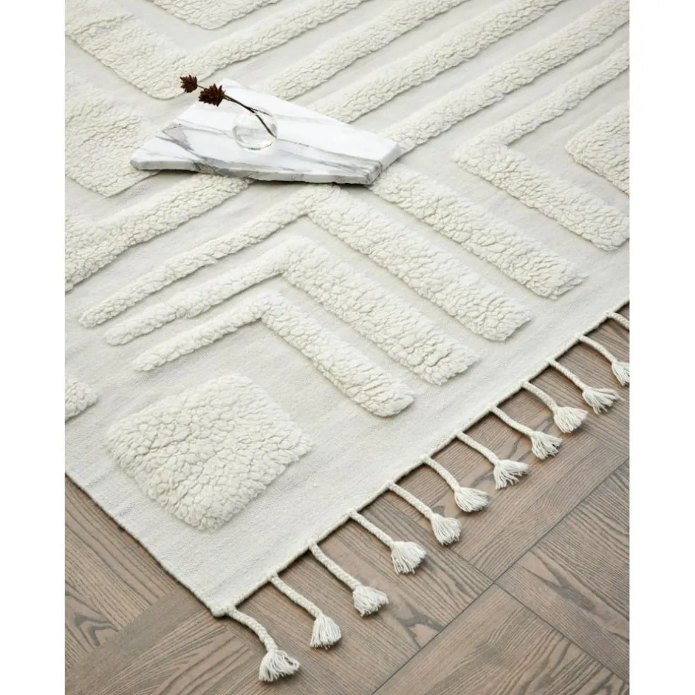 Field Rug 200x300 cm, Natural Beige