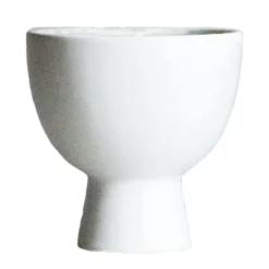 Figure Pot 15x15 cm, White