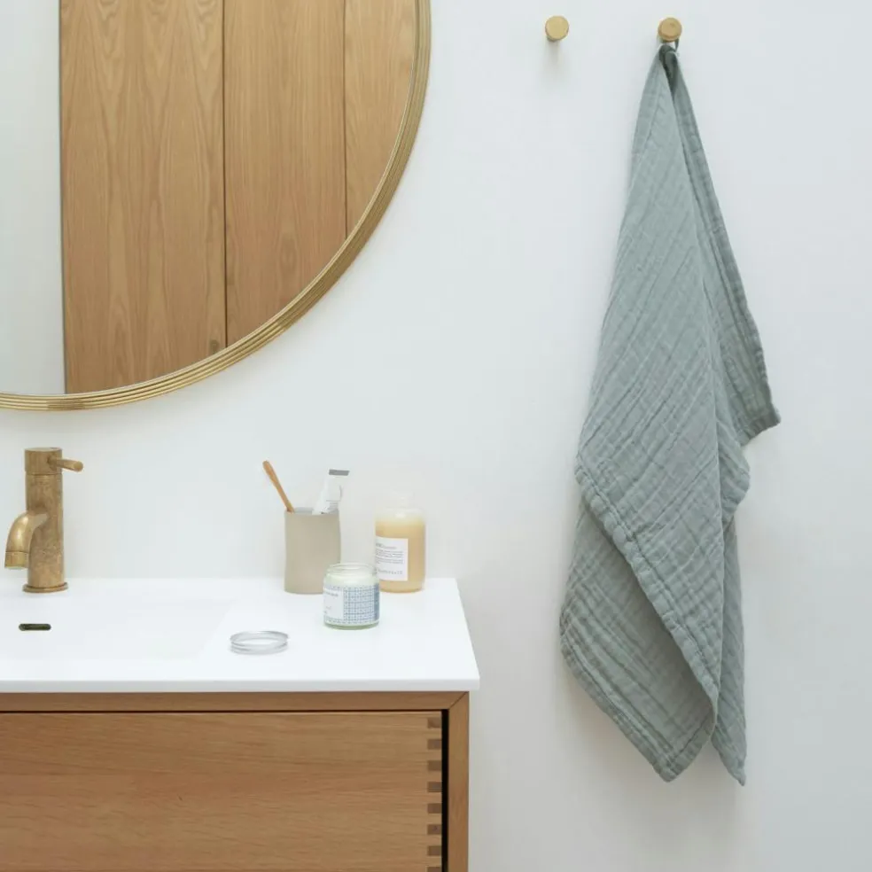 FINE Hand Towel, Grey Blue