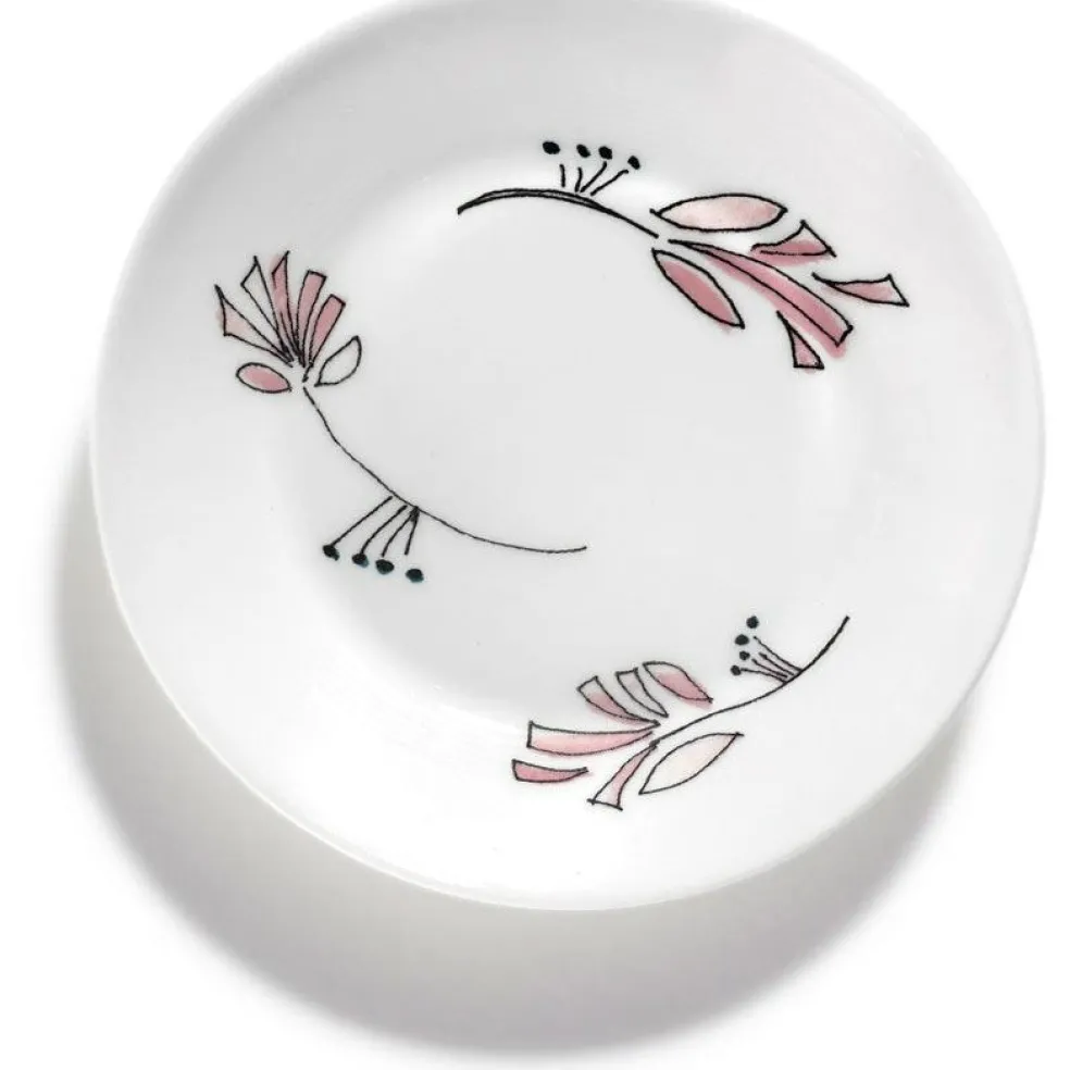 Fiore Rosa Deep Plate XS
