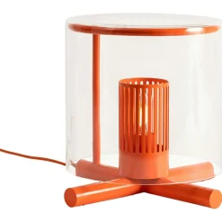 Fireplace Table Lamp, Orange