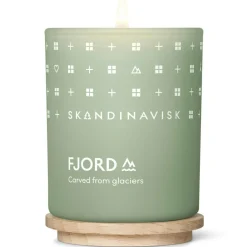 FJORD Scented Candle with Lid Scented Candle Light Green L