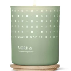 FJORD Scented Candle with Lid Scented Candle Light Green L