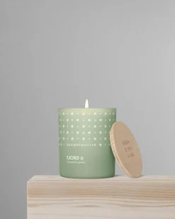 FJORD Scented Candle with Lid Scented Candle Light Green L