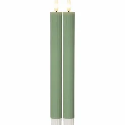 Flamme Antique Candle 2-pack LED, White
