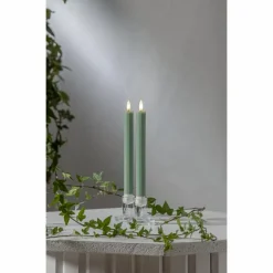 Flamme Antique Candle 2-pack LED, White