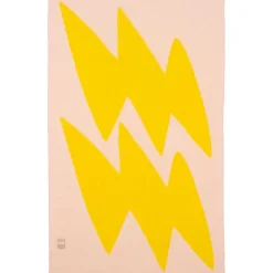 Flash Throw 130x200 cm, Lemon