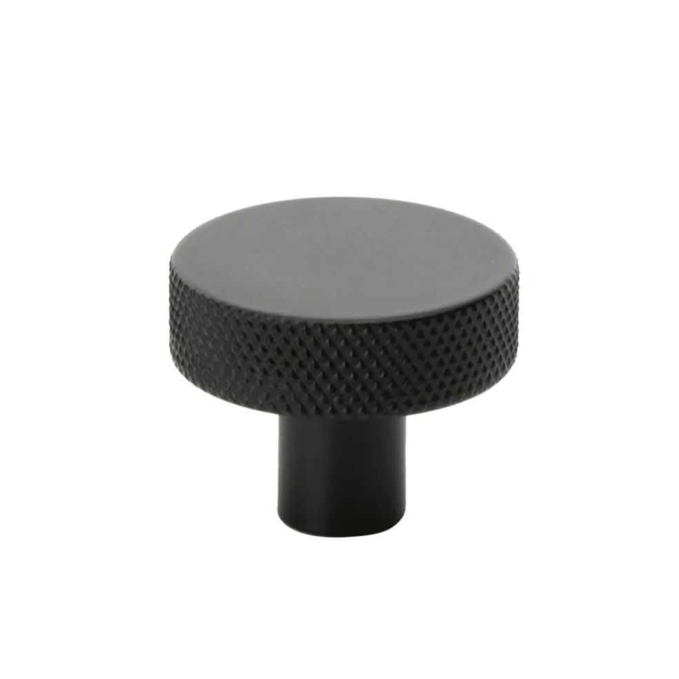 Flat Knob 32, Matt Black