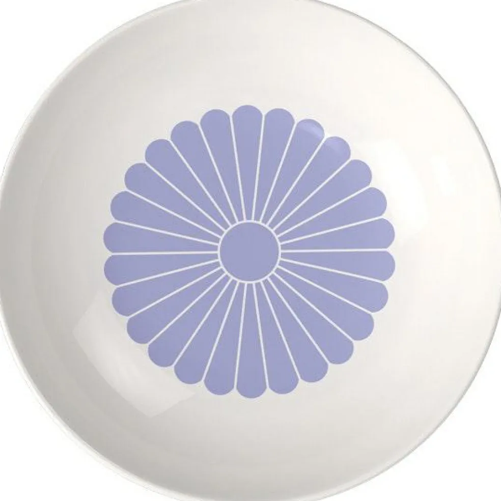 Fleur Pasta Bowl 24 cm, Vert