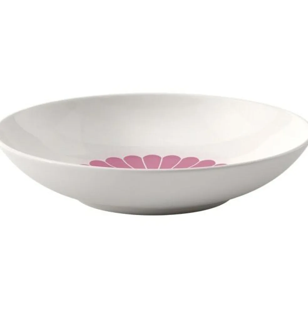 Fleur Pasta Bowl 24 cm, Vert