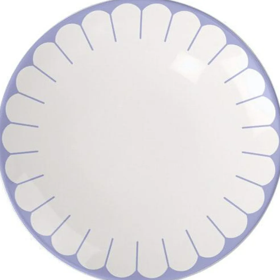 Fleur Side Plate 21 cm, Vert
