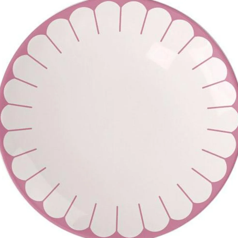 Fleur Side Plate 21 cm, Vert