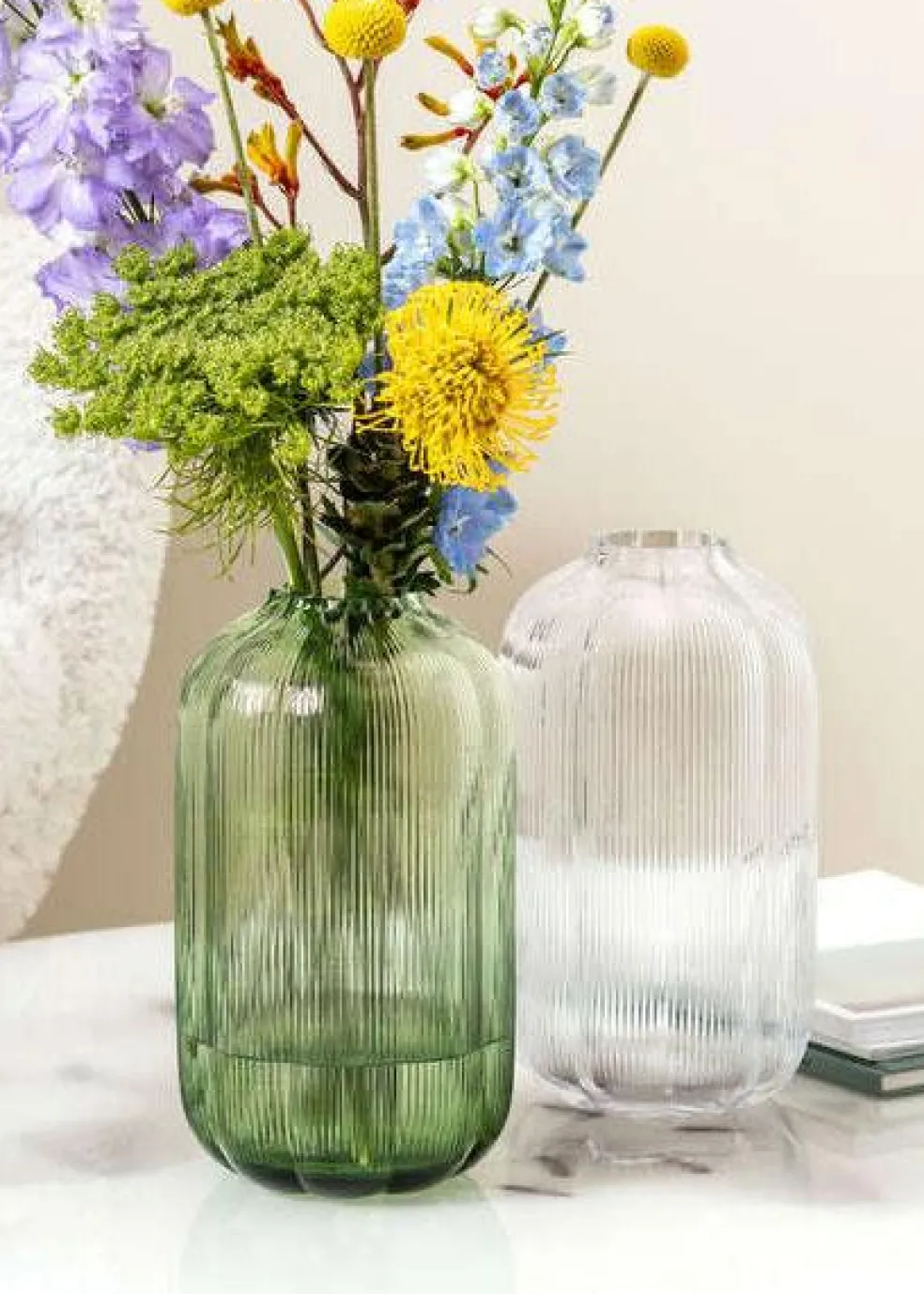 Fleur Vase 28 cm, Clear