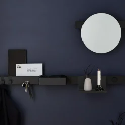 Flex Hooks 2-pack For Magnetic Shelf, Black