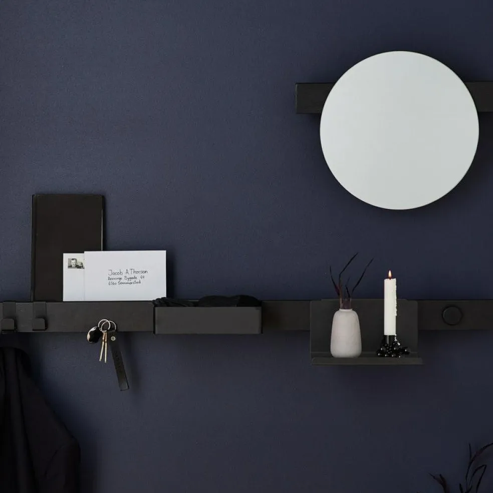 Flex Hooks 2-pack For Magnetic Shelf, Black