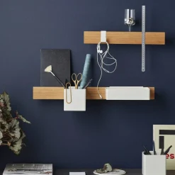 Flex Hooks 2-pack For Magnetic Shelf, Black