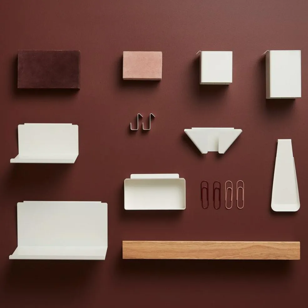 Flex Hooks 2-pack For Magnetic Shelf, Black