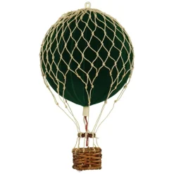 Floating The Skies Air Balloon Velvet Ø8.5 cm, Blue