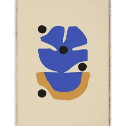 Flor Azul Poster 30x40 cm