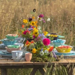 Flora Bowl 17 cm, Green