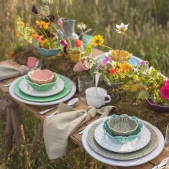 Flora Bowl 17 cm, Green