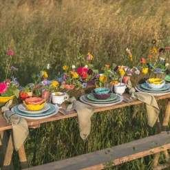Flora Dessert Plate 23 cm, Blue