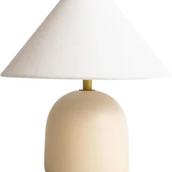 Flora Table Lamp 25 cm, Burgundy