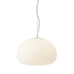 Fluid Pendant White, Ø23 cm