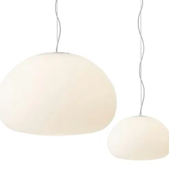 Fluid Pendant White, Ø23 cm