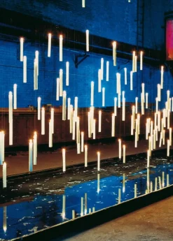 Fly Candle Fly! 2 Pendant, White