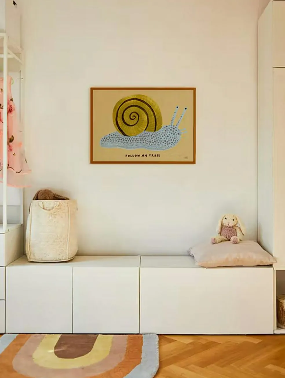 Follow My Trail Poster 50x70 cm