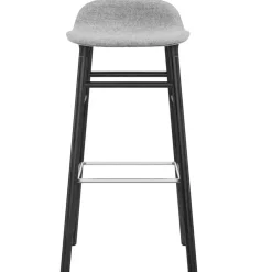 Form Bar Stool 75 cm, Grey / Oak