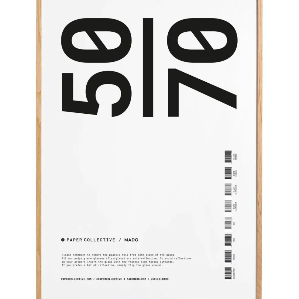 Frame Solid Oak 50x70 cm