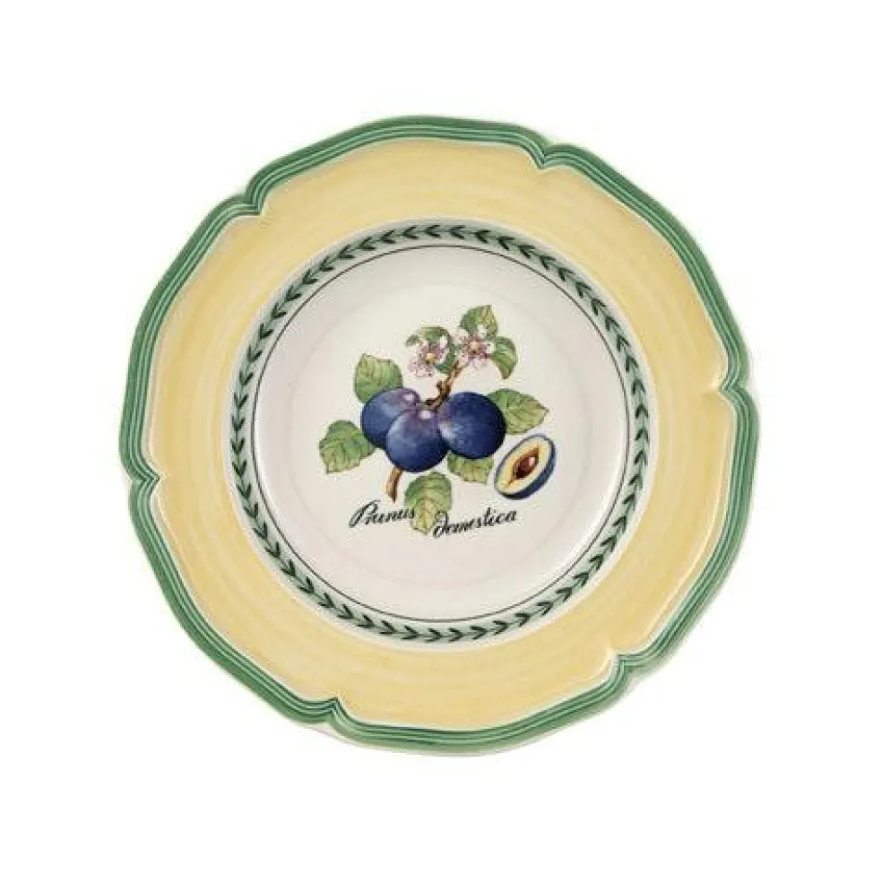 French Garden Orange Deep plate