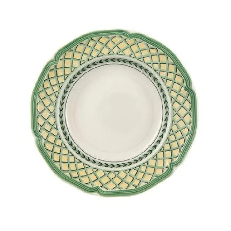 French Garden Orange Deep plate