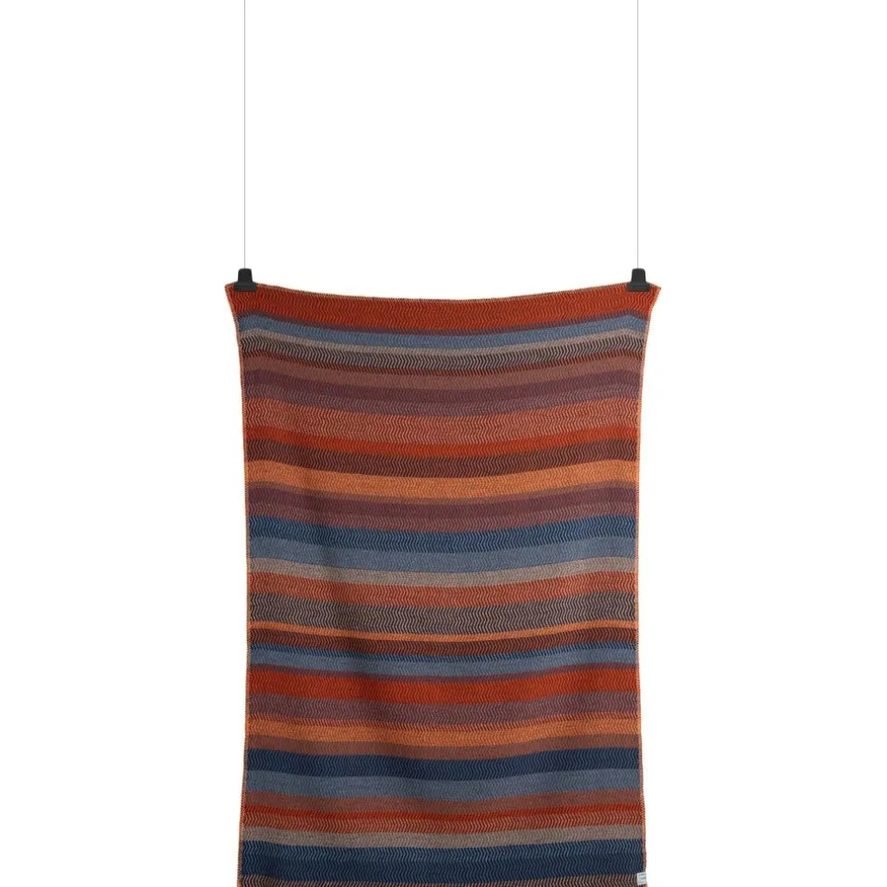 Fri Wool Plaid 150x200 cm, Summer Red