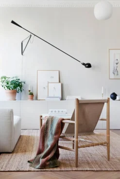 Fri Wool Plaid 150x200 cm, Summer Red