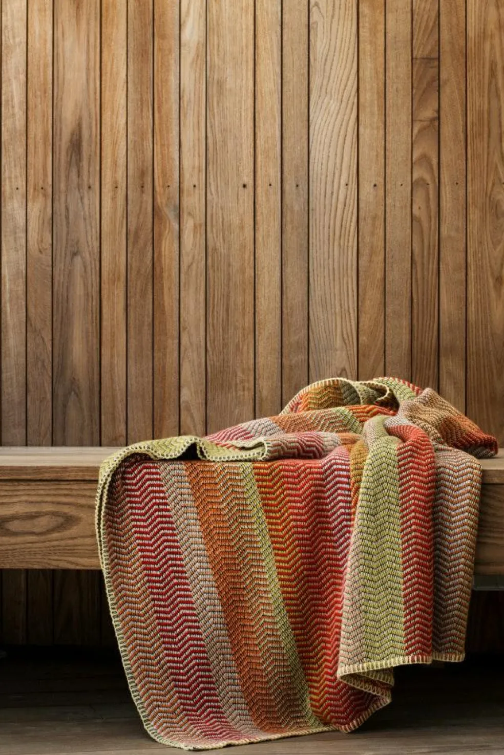 Fri Wool Plaid 150x200 cm, Summer Red