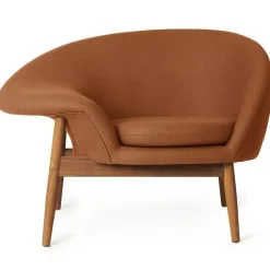 Fried Egg Lounge Chair, Dark ochre