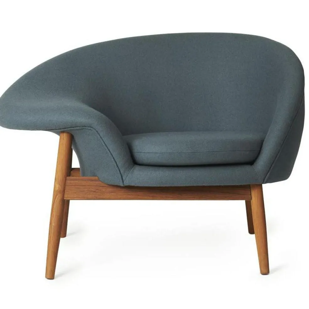 Fried Egg Lounge Chair, Dark ochre