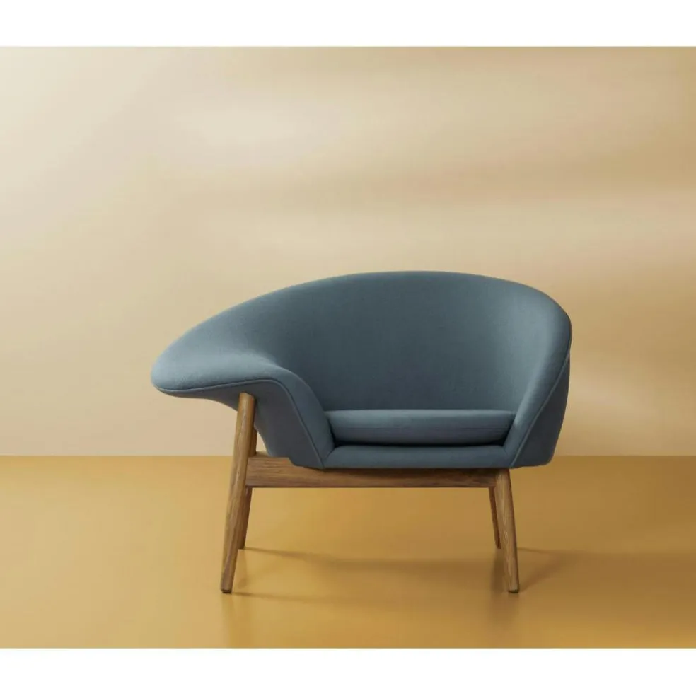 Fried Egg Lounge Chair, Dark ochre