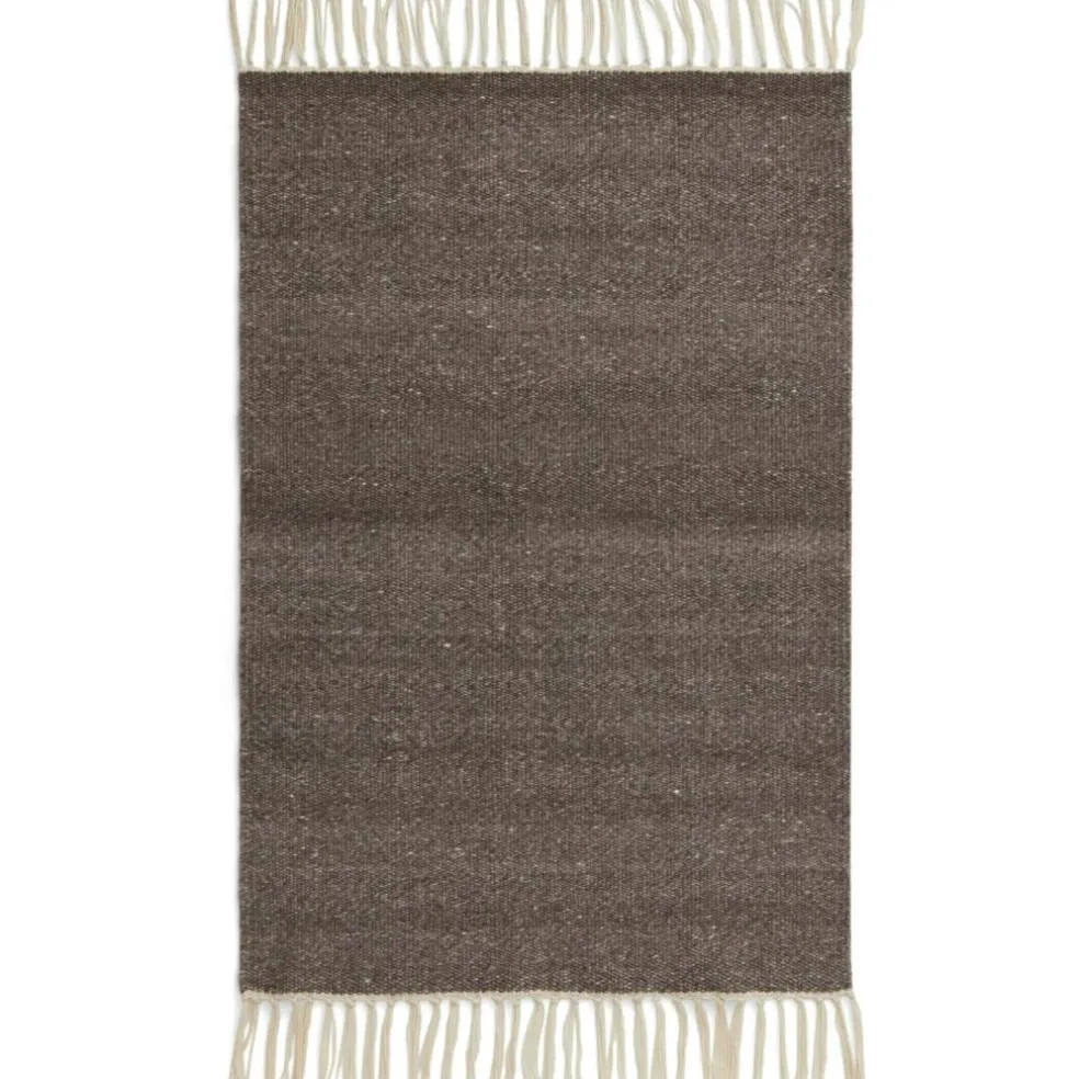 Fringe Rug 60x90 cm, Dusty Blue