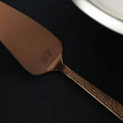 Frost Cake Server, Brass