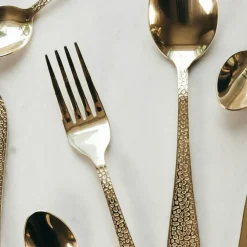 Frost Dessert Cutlery / Starter Cutlery 8 Pieces, Chrome